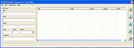 MovieToolbox Mp3 Playlist Creator screenshot